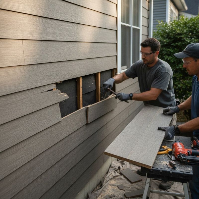 Commercial Siding Installation