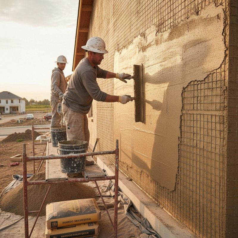 Stucco Ceiling Installation